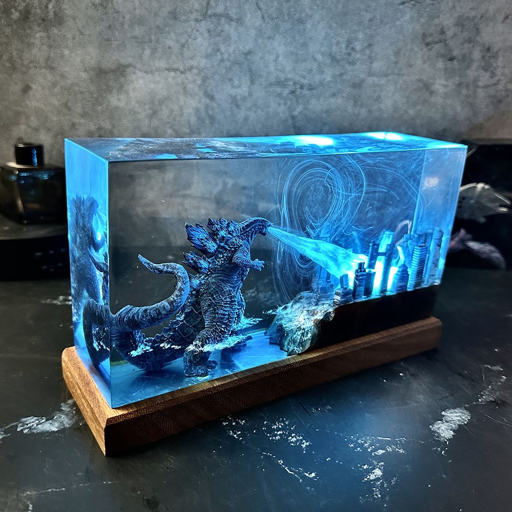 BESTSELLER❗❗Resin Art Lamp For Movie Lover Birthday Gift Christmas Gift