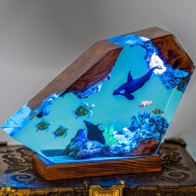 BESTSELLER❗❗Orca and Turtle Resin Night Light 