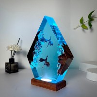 Veilleuse en résine Dragon volant Cadeau de Noël