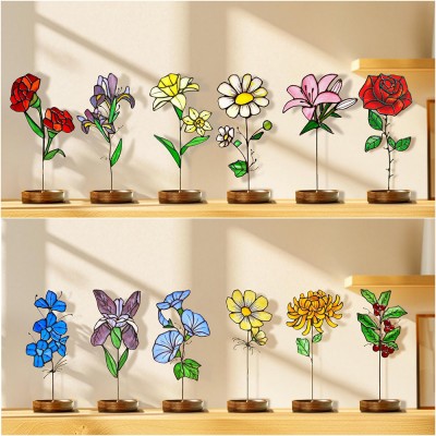 Lampe d'art en résine pour les amateurs de cinéma, cadeau d'anniversaire, cadeau de Noël