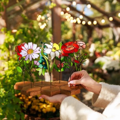 Lámpara de arte de resina para el regalo de cumpleaños de los películas Regalo de Navidad