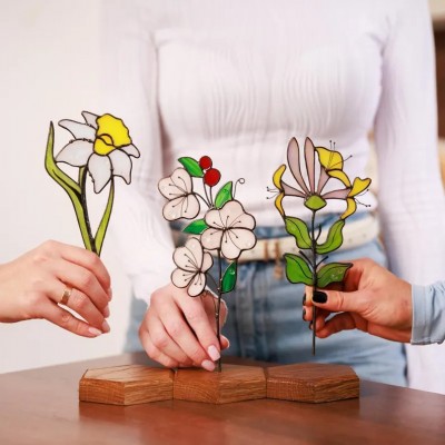 Lámpara de arte de resina para el regalo de cumpleaños de los películas Regalo de Navidad